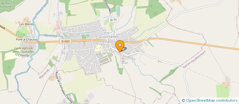 localisation de l'entreprise MONSIEUR PATRICE BOUVIER  MORHANGE