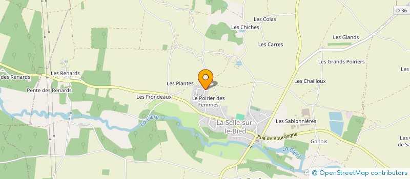 localisation de l'entreprise MONSIEUR PATRICE BOUVRY à LA SELLE-SUR-LE-BIED