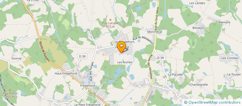 localisation de l'entreprise MONSIEUR PATRICE BRACHET à CHAPTELAT