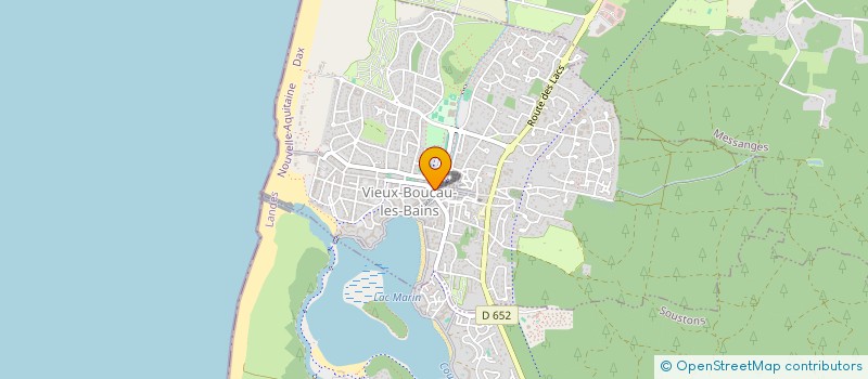 localisation de l'entreprise MONSIEUR PATRICE BREHIM  VIEUX-BOUCAU-LES-BAINS