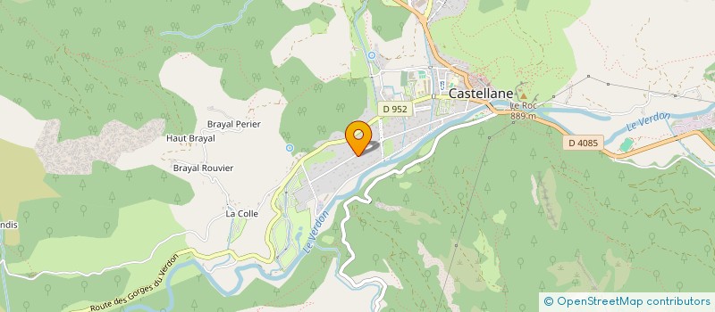 localisation de l'entreprise MONSIEUR PATRICE BREMOND  CASTELLANE