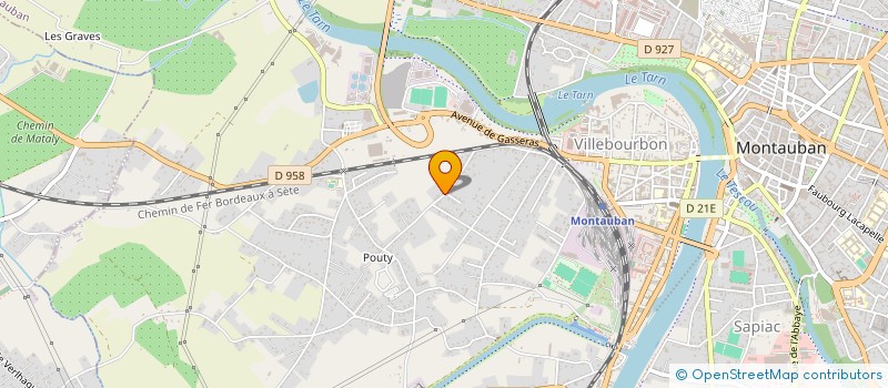 localisation de l'entreprise MONSIEUR PATRICE BRENELIERE  MONTAUBAN