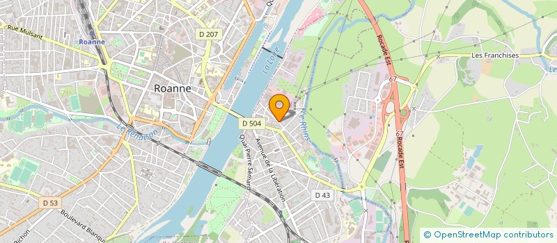 localisation de l'entreprise MONSIEUR PATRICE BRETTON  LE COTEAU