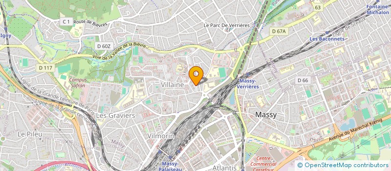 localisation de l'entreprise MONSIEUR PATRICE BRIARD à MASSY