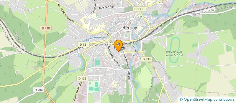 localisation de l'entreprise MONSIEUR PATRICE BROCHARD  BERNAY