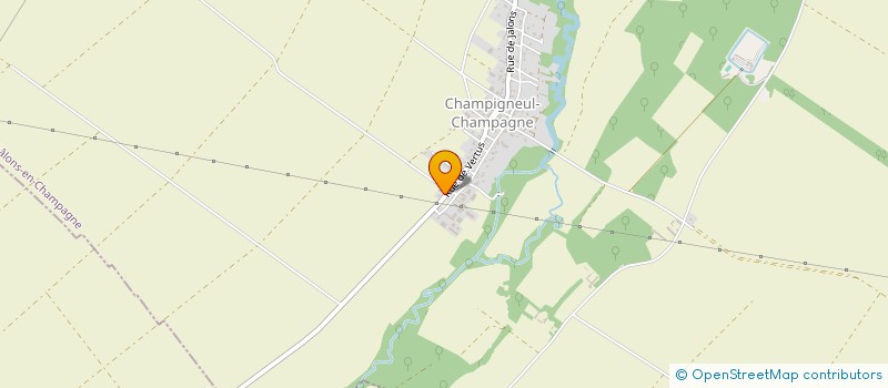localisation de l'entreprise MONSIEUR PATRICE BROUART  CHAMPIGNEUL-CHAMPAGNE
