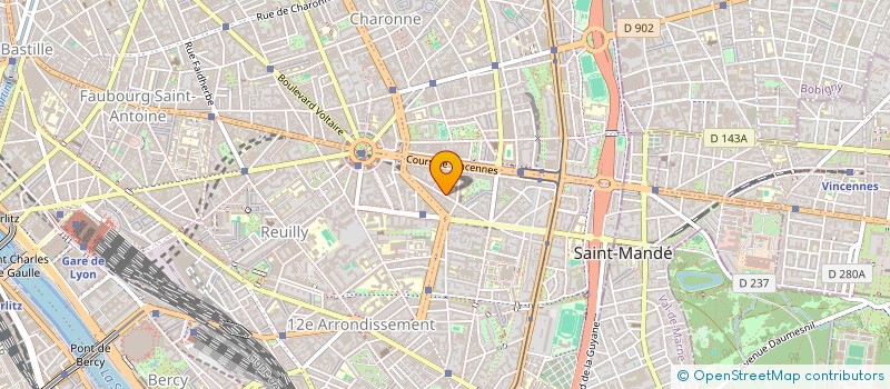 localisation de l'entreprise MONSIEUR PATRICE BRUN  PARIS