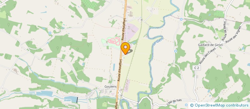 localisation de l'entreprise MONSIEUR PATRICE BRUN  LAYRAC