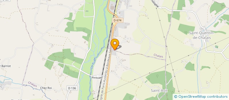 localisation de l'entreprise MONSIEUR PATRICE BRUNET à SAINT-AVIT