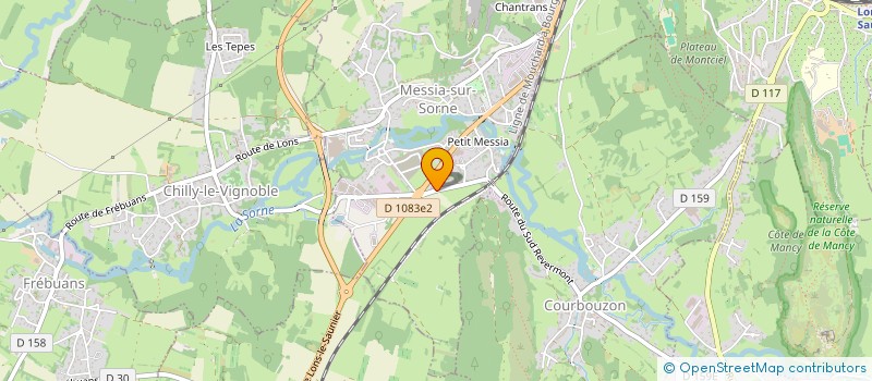 localisation de l'entreprise MONSIEUR PATRICE BUATOIS  MESSIA-SUR-SORNE