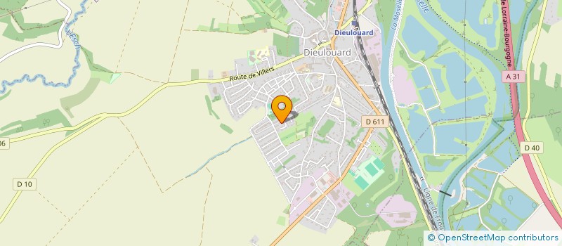 localisation de l'entreprise MONSIEUR PATRICE BUISSON  DIEULOUARD