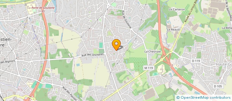 localisation de l'entreprise MONSIEUR PATRICE BUREAU à BASSE-GOULAINE