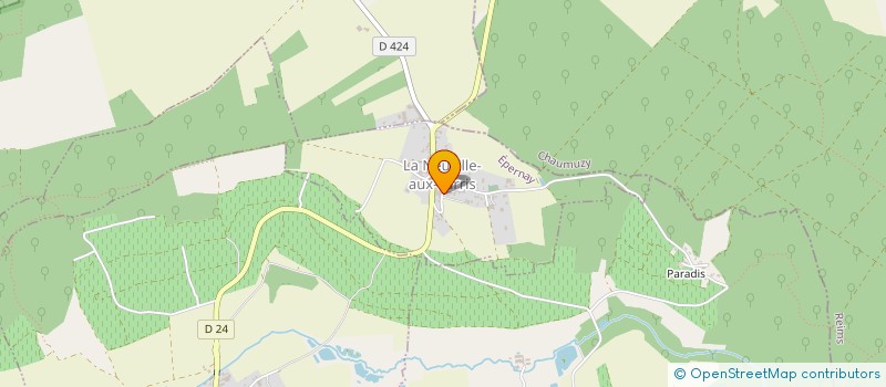 localisation de l'entreprise MONSIEUR PATRICE CABOUAT  LA NEUVILLE-AUX-LARRIS