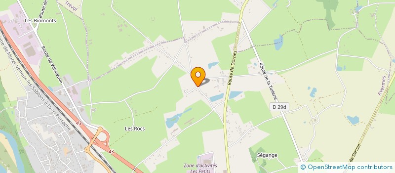 localisation de l'entreprise MONSIEUR PATRICE CACCIOPPOLI  AVERMES