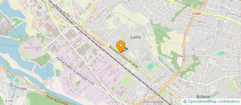 localisation de l'entreprise MONSIEUR PATRICE CAMPAGNE  LONS