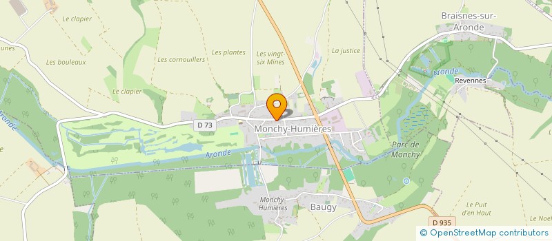 localisation de l'entreprise MONSIEUR PATRICE CARESMEL  MONCHY-HUMIERES