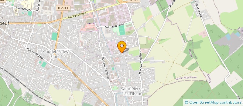 localisation de l'entreprise MONSIEUR PATRICE CARON  SAINT-PIERRE-LES-ELBEUF