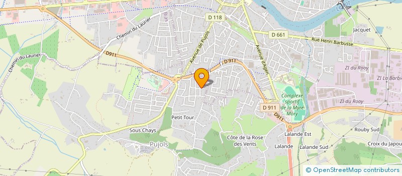 localisation de l'entreprise MONSIEUR PATRICE CARRAT  VILLENEUVE-SUR-LOT