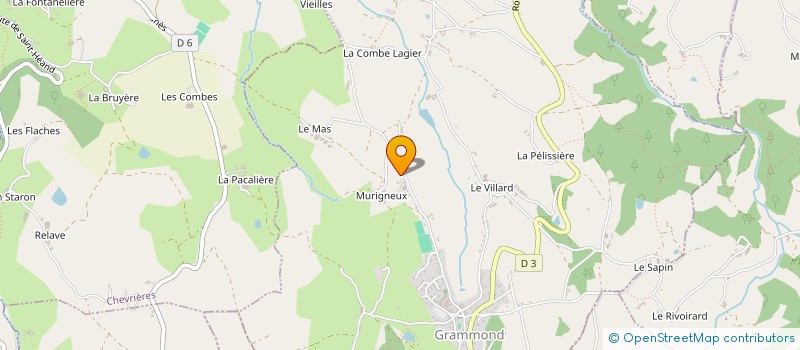 localisation de l'entreprise MONSIEUR PATRICE CARTERON  GRAMMOND