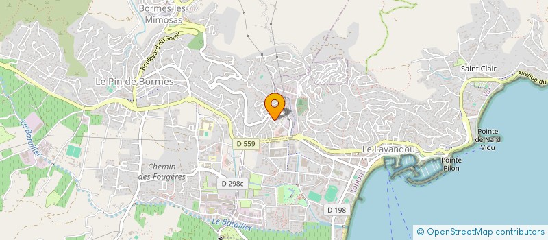 localisation de l'entreprise MONSIEUR PATRICE CASERIO  BORMES-LES-MIMOSAS