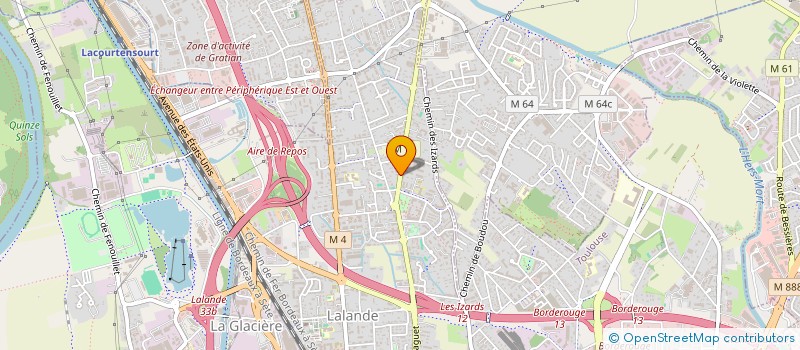 localisation de l'entreprise MONSIEUR PATRICE CASPAR à TOULOUSE