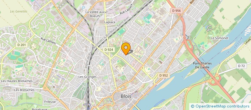 localisation de l'entreprise MONSIEUR PATRICE CASSAGNE  BLOIS