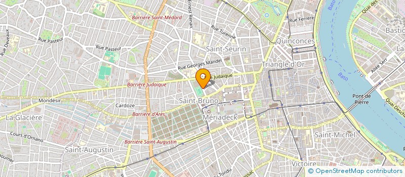 localisation de l'entreprise MONSIEUR PATRICE CASTET  BORDEAUX