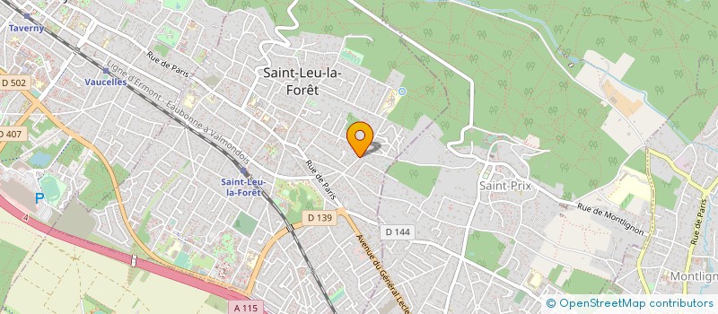 localisation de l'entreprise MONSIEUR PATRICE CASTRO à SAINT-LEU-LA-FORET