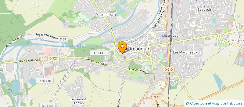 localisation de l'entreprise MONSIEUR PATRICE CAUMON à CHATEAUDUN
