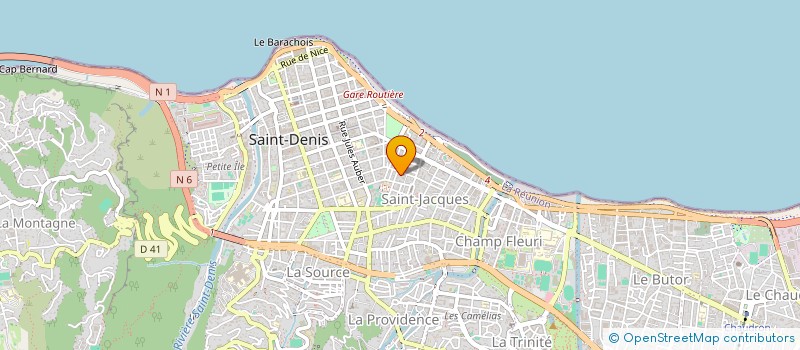 localisation de l'entreprise MONSIEUR PATRICE CAZAL  SAINT-DENIS