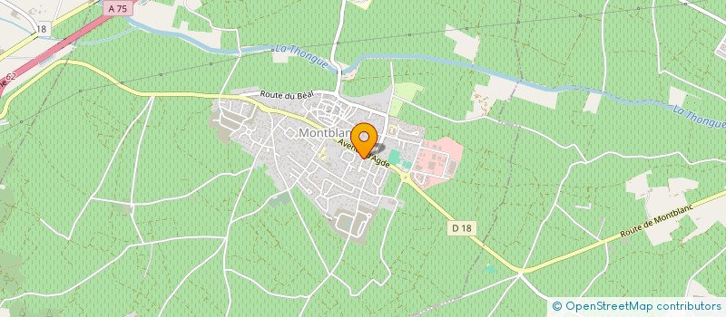 localisation de l'entreprise MONSIEUR PATRICE CEBE  ABEILHAN