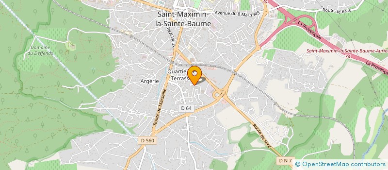 localisation de l'entreprise MONSIEUR PATRICE CEFAI à SAINT-MAXIMIN-LA-SAINTE-BAUME