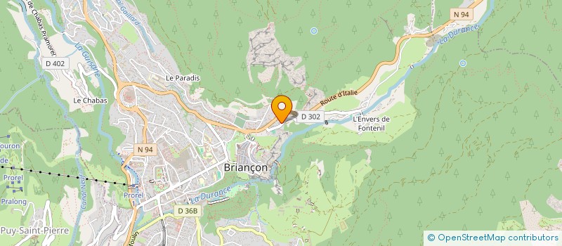 localisation de l'entreprise MONSIEUR PATRICE CENCIARINI à BRIANCON