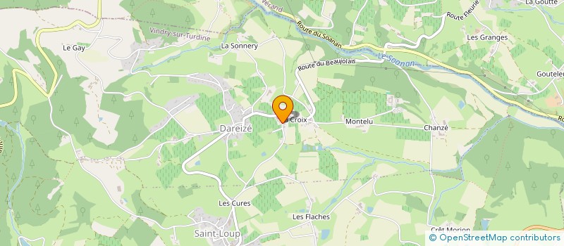 localisation de l'entreprise MONSIEUR PATRICE CHAMBON  SAINT-FORGEUX