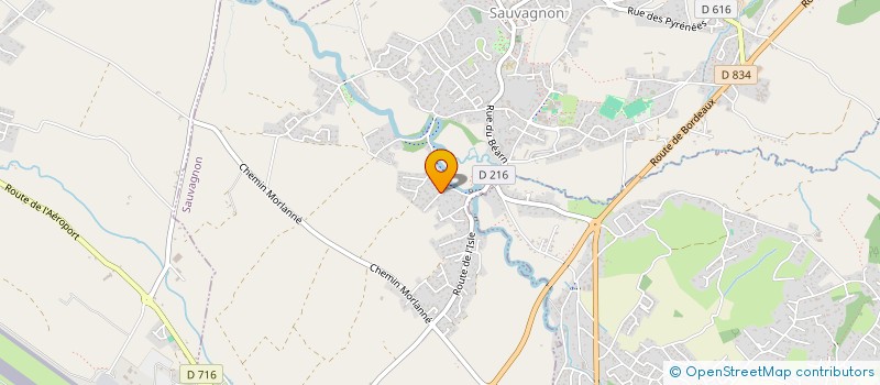 localisation de l'entreprise MONSIEUR PATRICE CHAMINADE  SAUVAGNON