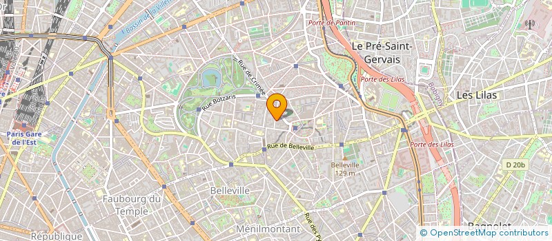 localisation de l'entreprise MONSIEUR PATRICE CHANOL  PARIS