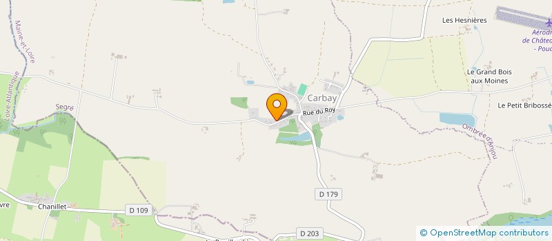 localisation de l'entreprise MONSIEUR PATRICE CHANTEBEL  CARBAY