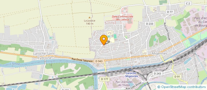 localisation de l'entreprise MONSIEUR PATRICE CHANTEPIE à MIGENNES