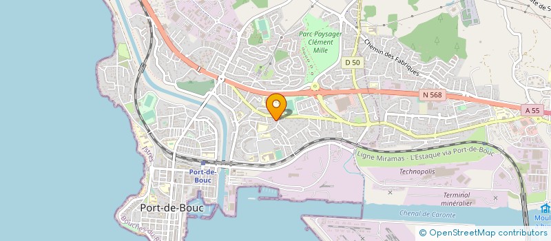 localisation de l'entreprise MONSIEUR PATRICE CHAPELLE  PORT DE BOUC