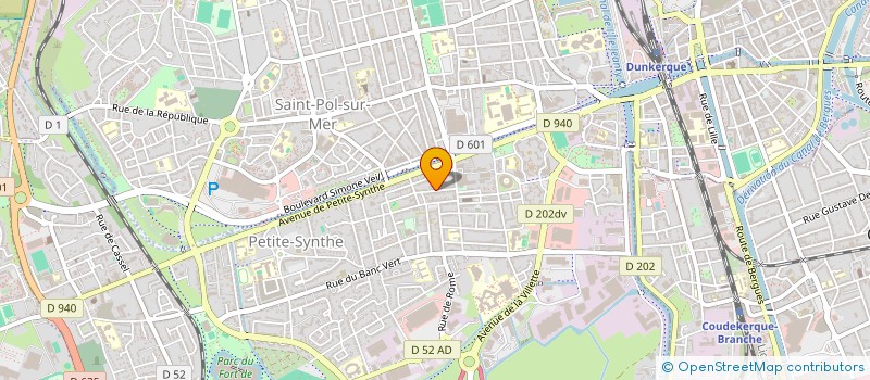 localisation de l'entreprise MONSIEUR PATRICE CHAPET à DUNKERQUE