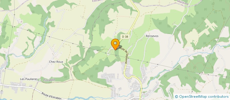 localisation de l'entreprise MONSIEUR PATRICE CHARBONNIERE  MOIDIEU-DETOURBE