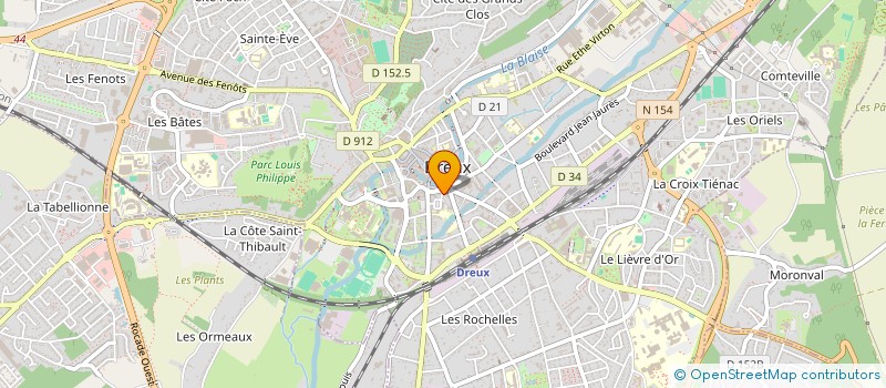 localisation de l'entreprise MONSIEUR PATRICE CHARDEL à DREUX