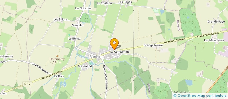 localisation de l'entreprise MONSIEUR PATRICE CHARLET à CHANEINS
