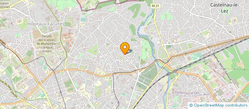 localisation de l'entreprise MONSIEUR PATRICE CHAROUSSET à MONTPELLIER