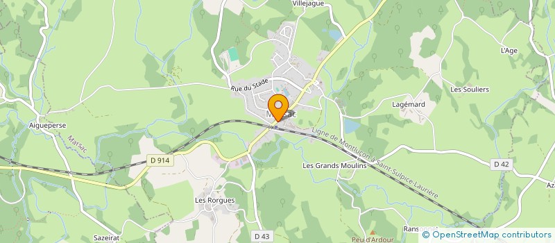 localisation de l'entreprise MONSIEUR PATRICE CHATAIGNIER à CROZANT