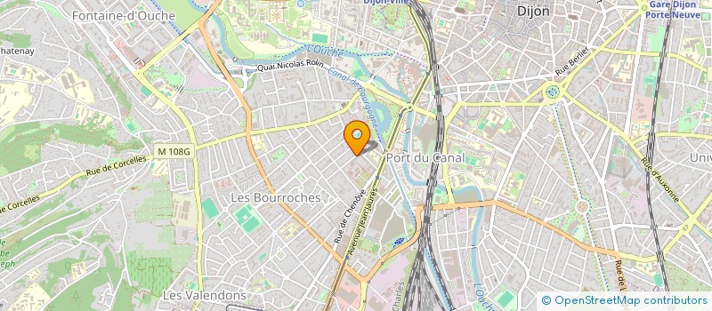 localisation de l'entreprise MONSIEUR PATRICE CHATEAU  DIJON