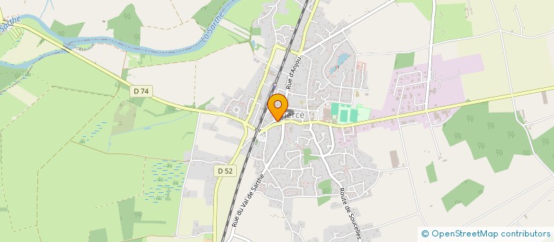 localisation de l'entreprise MONSIEUR PATRICE CHERRE  CHEFFES