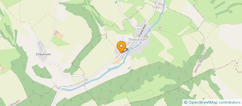 localisation de l'entreprise MONSIEUR PATRICE CHIARUZZI  THELONNE