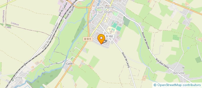 localisation de l'entreprise MONSIEUR PATRICE CHOLET  SAINT-PIERRE-EN-AUGE