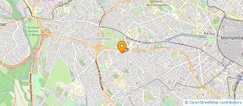 localisation de l'entreprise MONSIEUR PATRICE CHRISTIEN à MONTPELLIER